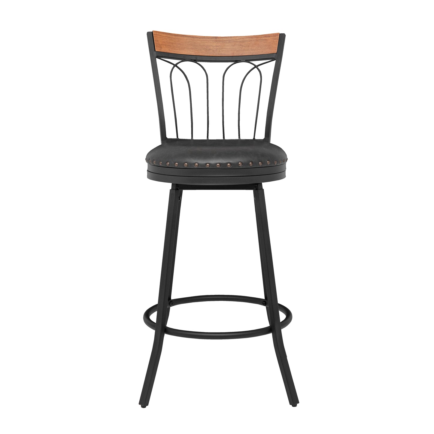 Ryan Mid Century Swivel Counter & Bar Stool