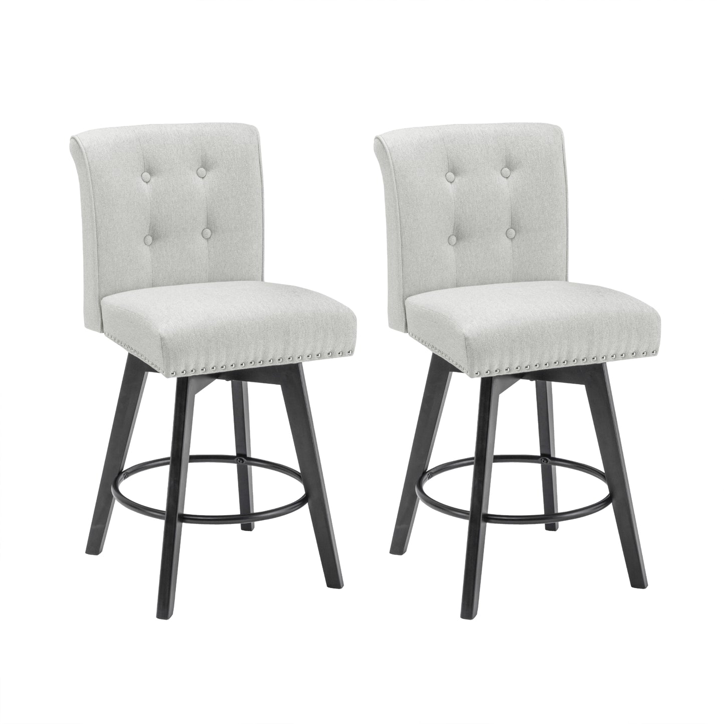 Kleio Swivel Counter Stool ( Set of 2)