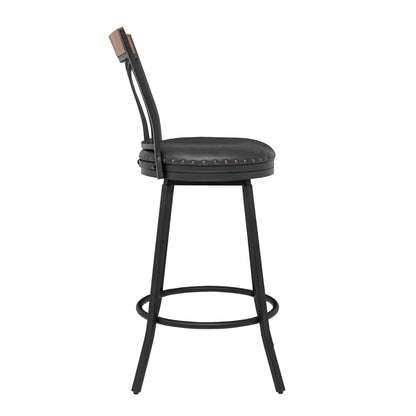 Ryan Mid Century Swivel Counter & Bar Stool