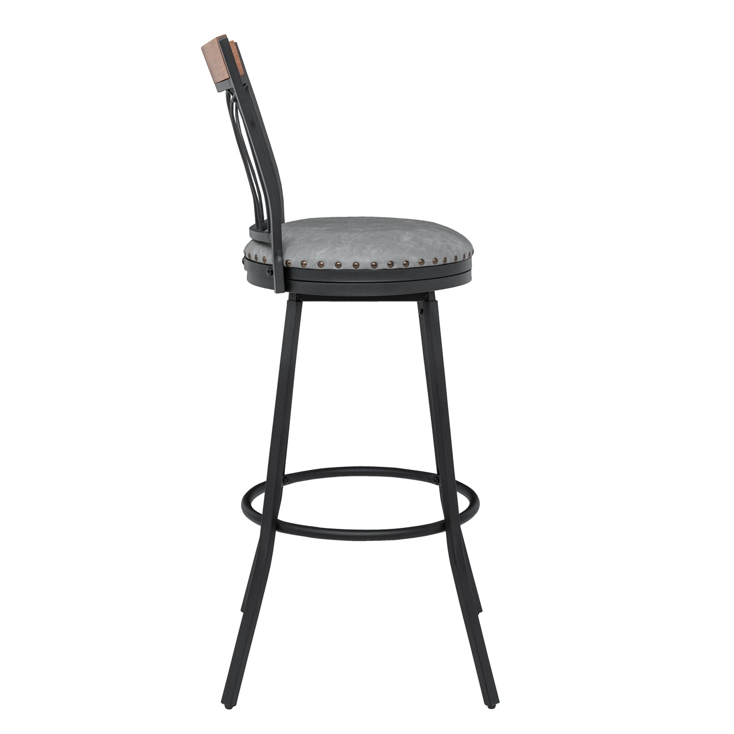 Ryan Mid Century Swivel Counter & Bar Stool