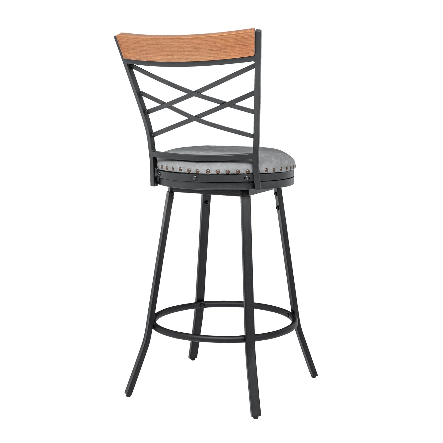 Alden Mid Century Swivel Counter & Bar Stool