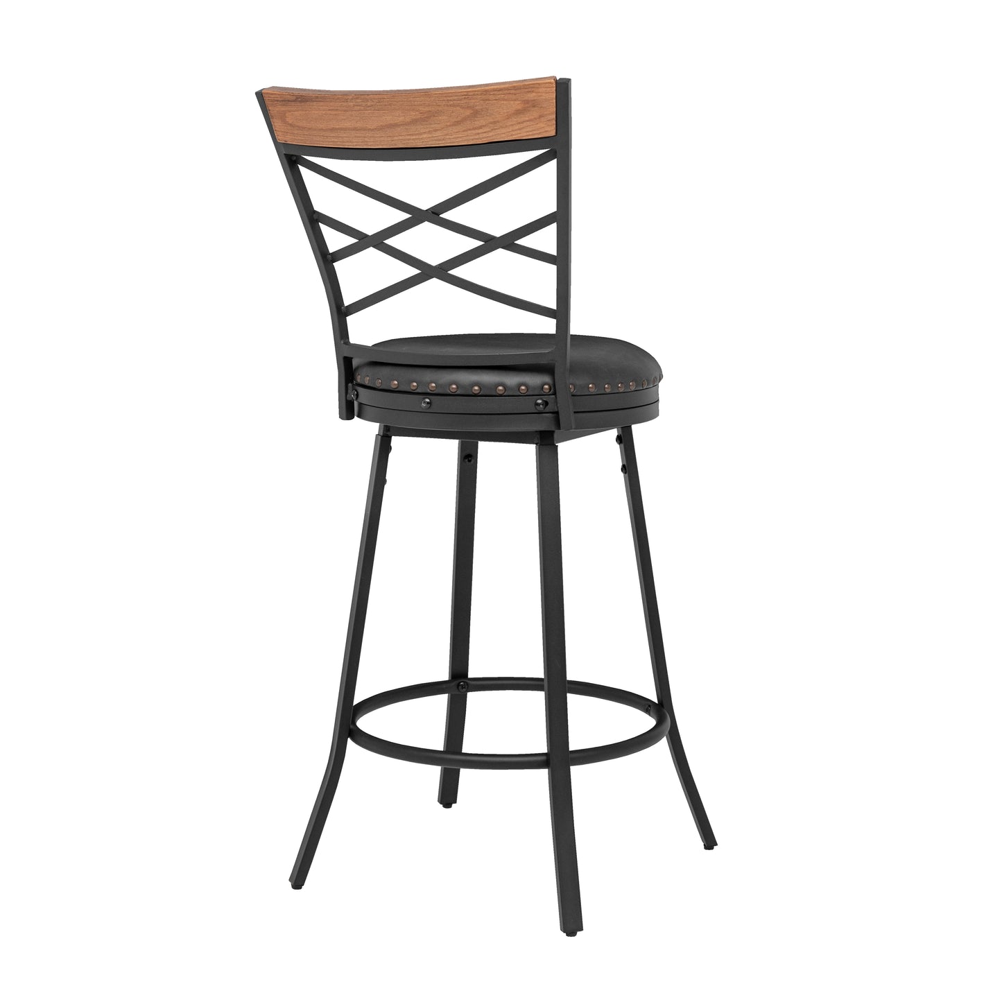 Alden Mid Century Swivel Counter & Bar Stool