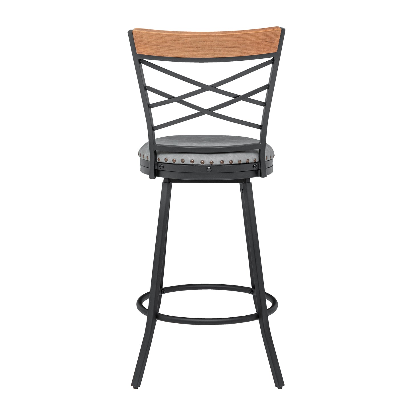 Alden Mid Century Swivel Counter & Bar Stool