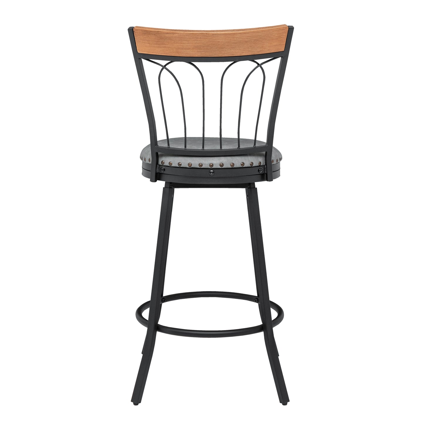 Ryan Mid Century Swivel Counter & Bar Stool