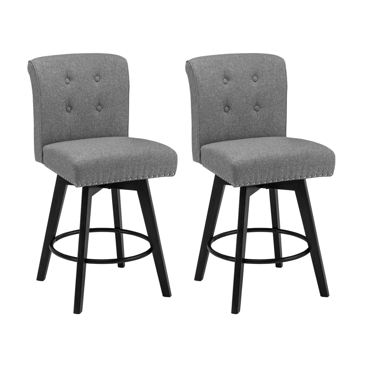 Kleio Swivel Counter Stool ( Set of 2)