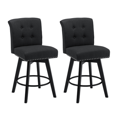 Kleio Swivel Counter Stool ( Set of 2)