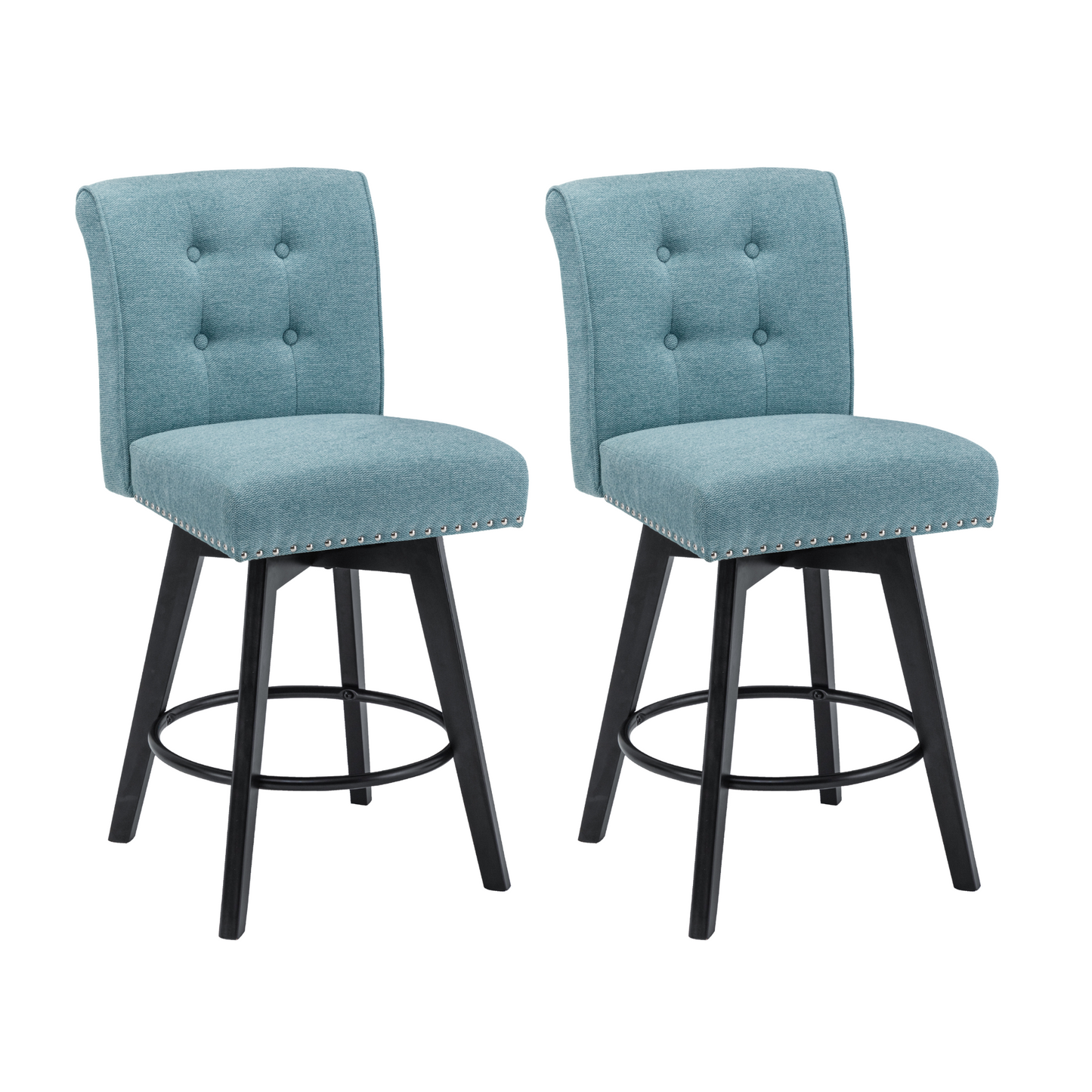 Kleio Swivel Counter Stool ( Set of 2)