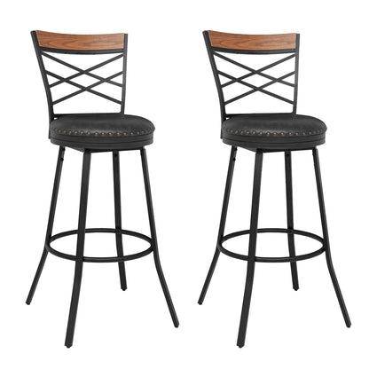 Alden Mid Century Swivel Counter & Bar Stool